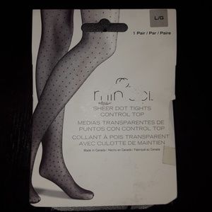 Minicci sheer dot tights
